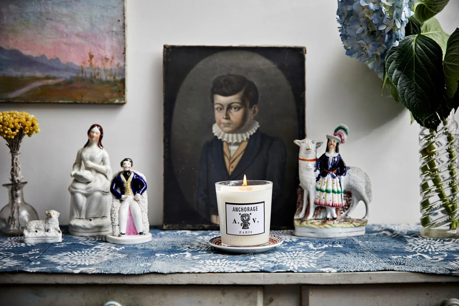 Astier de Villatte Peggy ラージキャンドルスティック Astier de