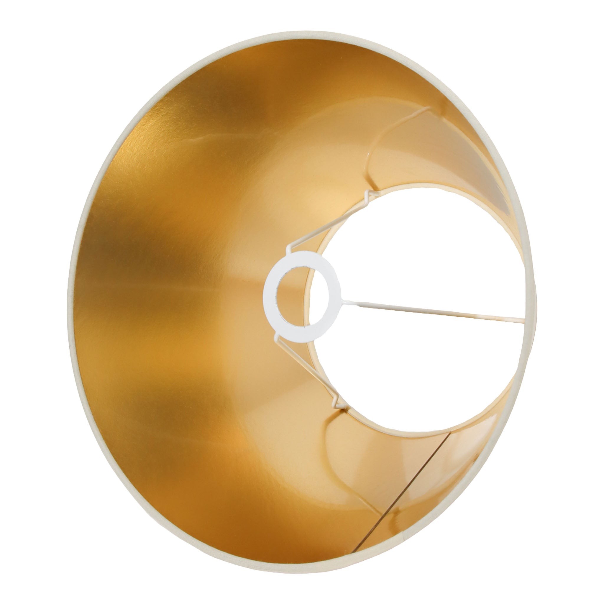 ランプシェード Off-white with Gold 45cm