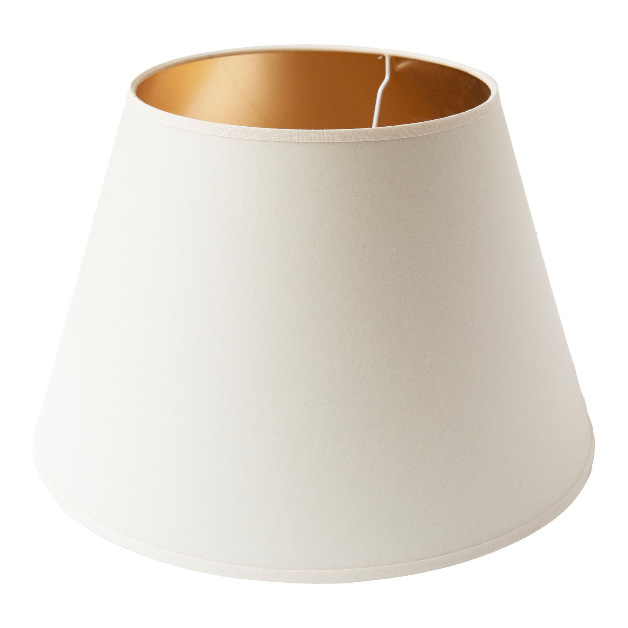 ランプシェード Off-white with Gold 45cm
