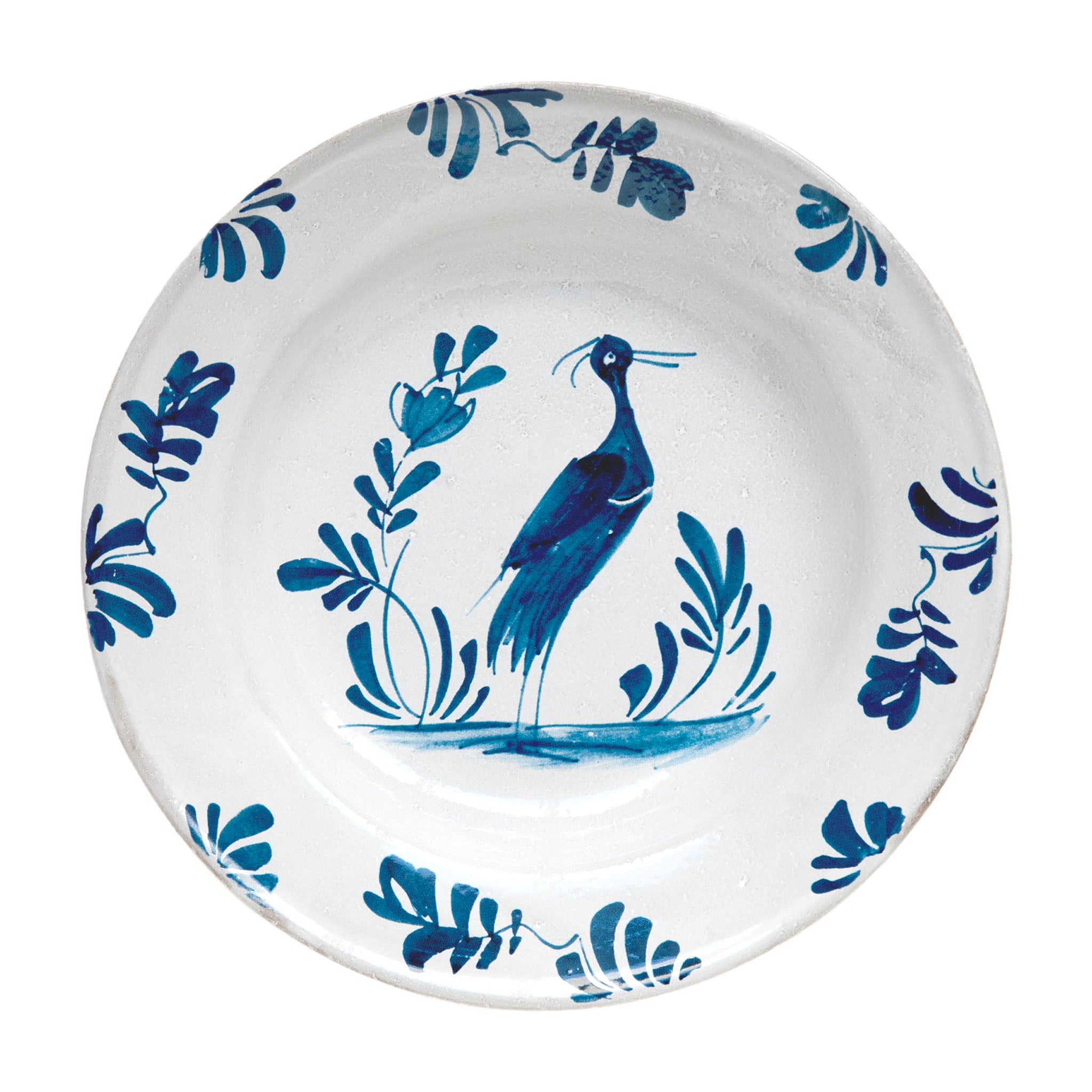 John Derian Lambeth Standing Heron スーププレート 22cm