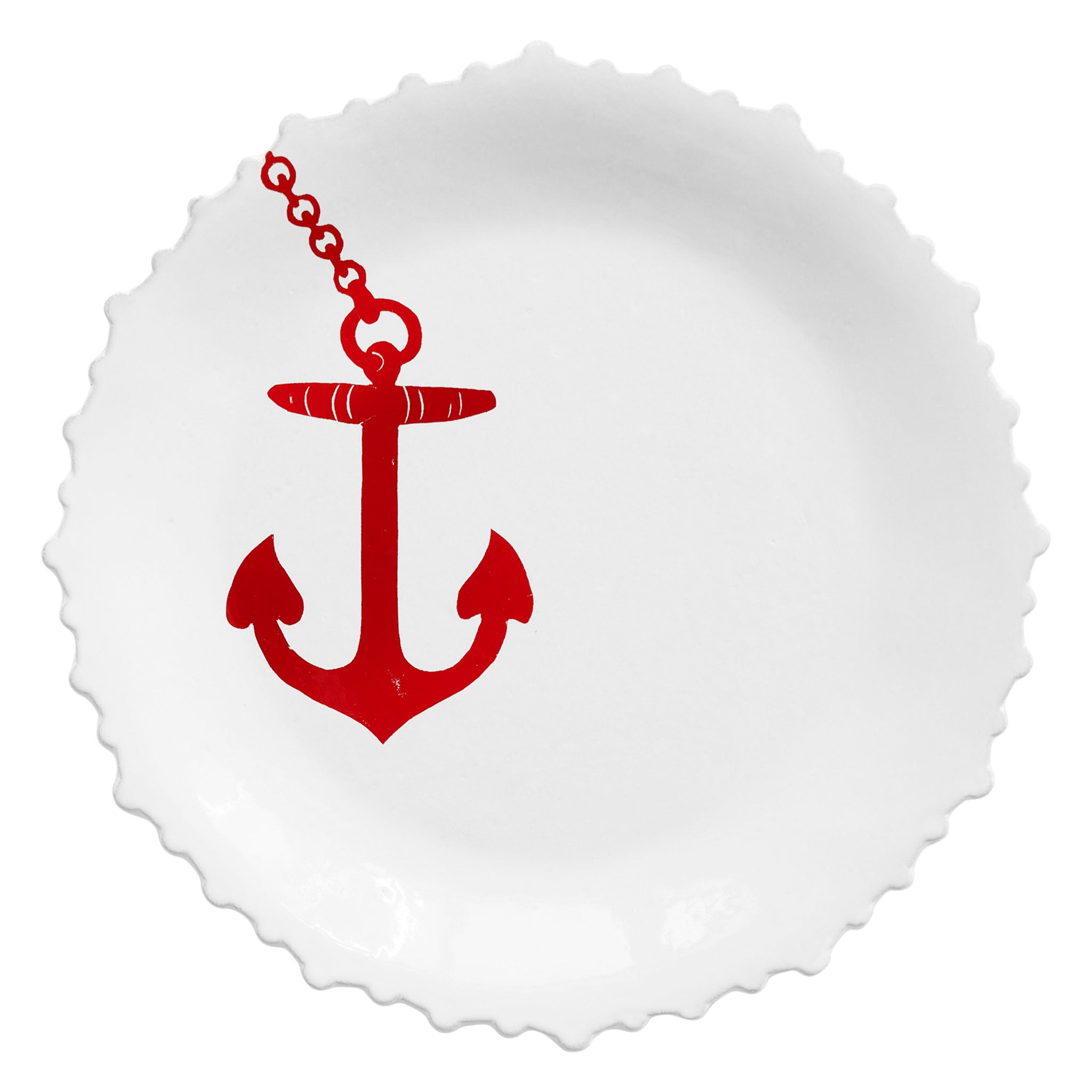 John Derian Large Anchor ディナープレート 27.7cm