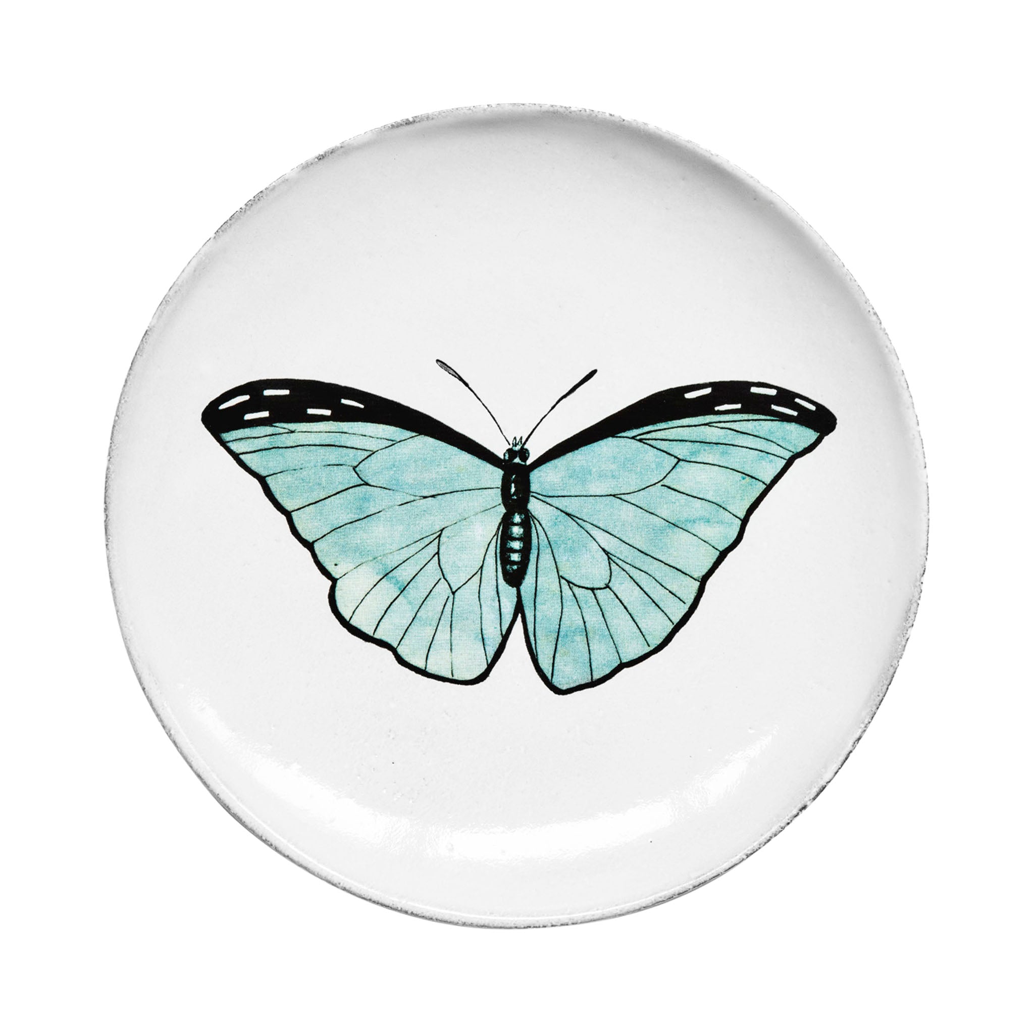 John Derian Blue Butterfly ディナープレート 20.5cm