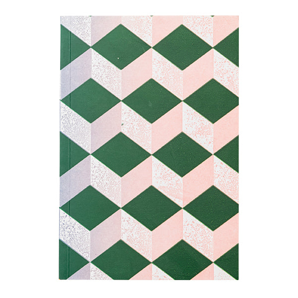 Medium Note Book (Green×Pink×Blue )