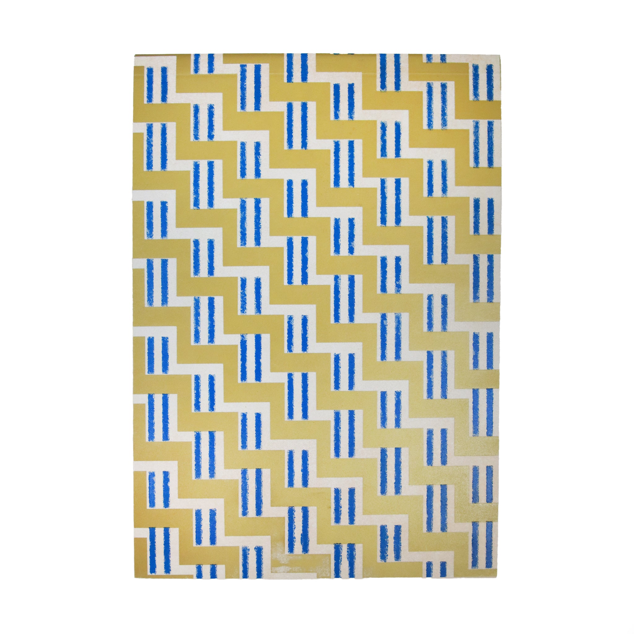 Wes Anderson レターペーパーノートパッド (Gold/Blue)