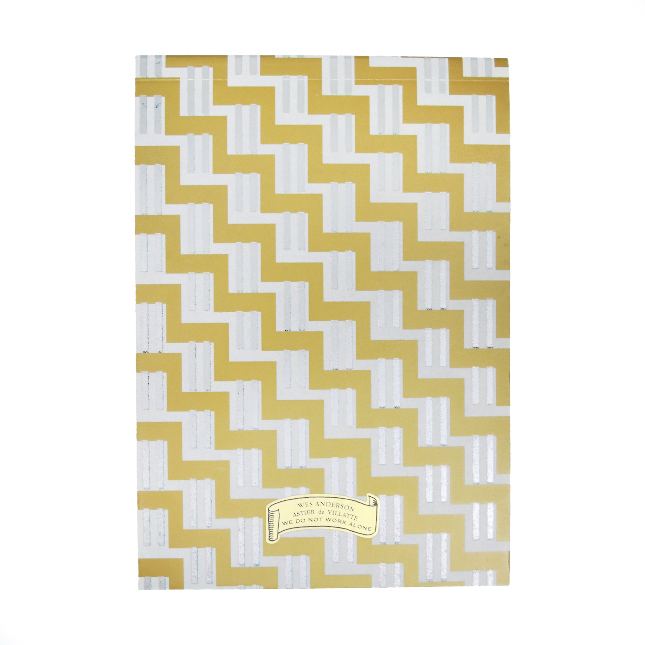 Wes Anderson レターペーパーノートパッド (Gold/Silver)