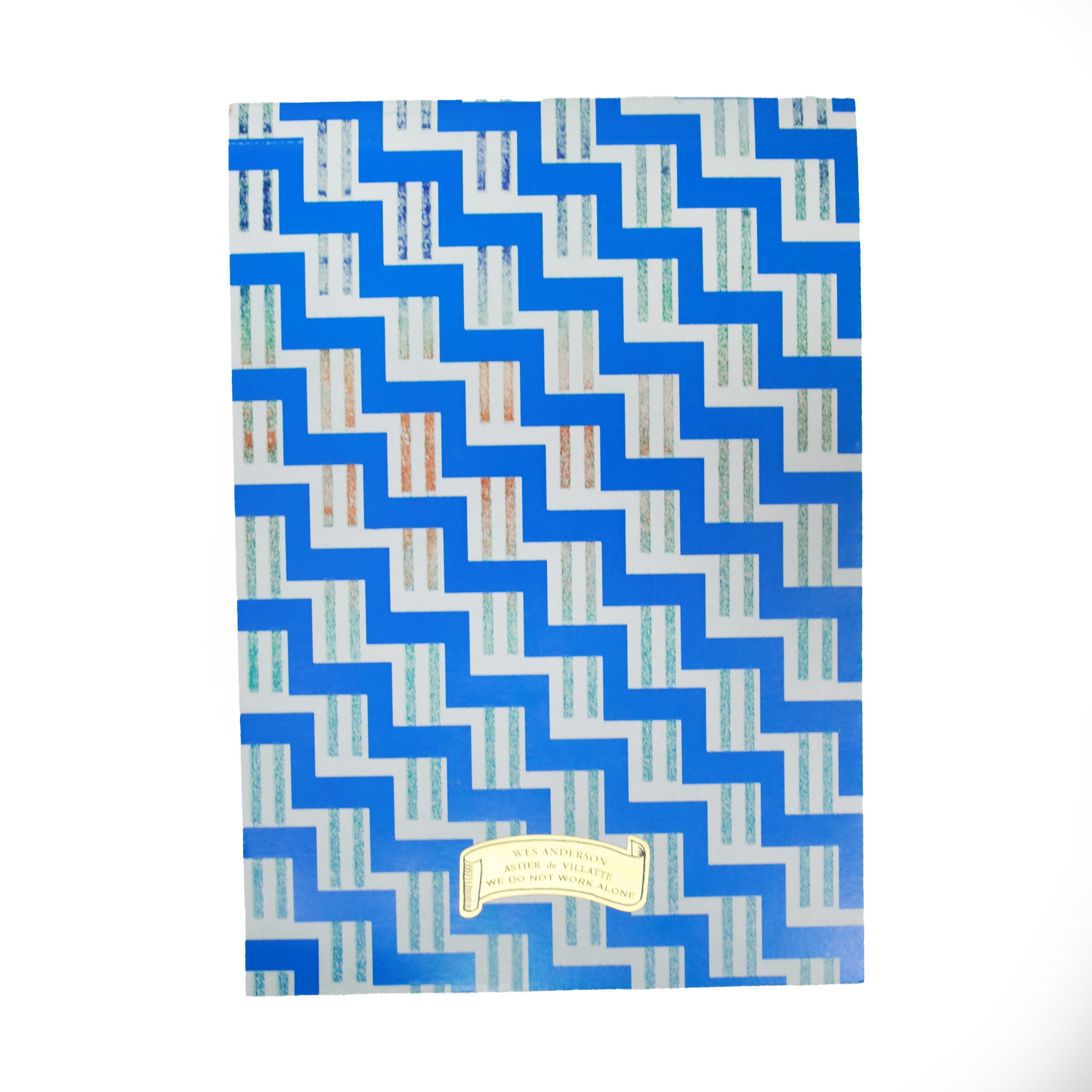 Wes Anderson レターペーパーノートパッド (Blue/Rainbow)