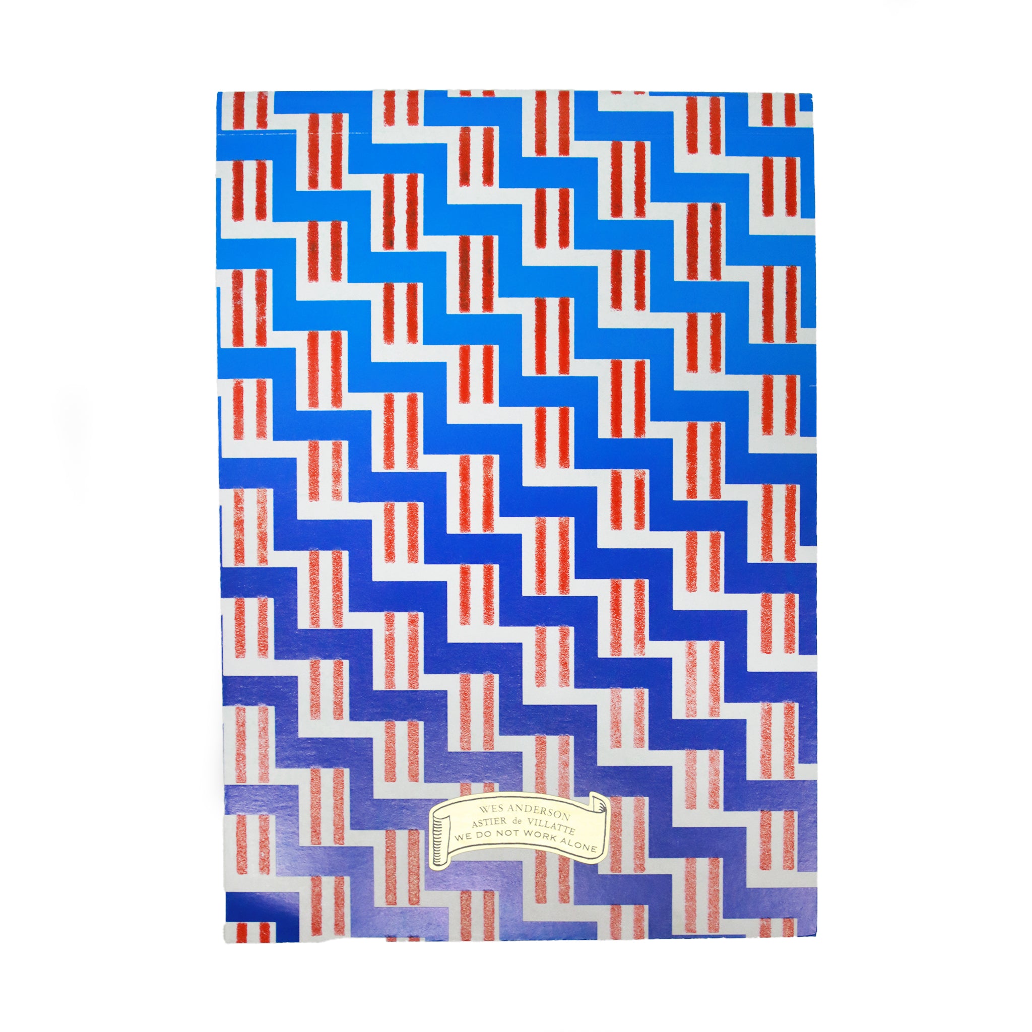 Wes Anderson レターペーパーノートパッド (Blue/Red)