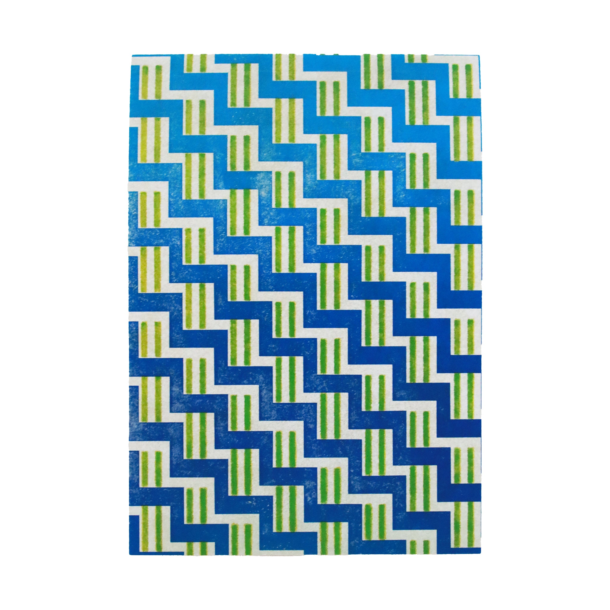 Wes Anderson レターペーパーノートパッド (Blue/Green)