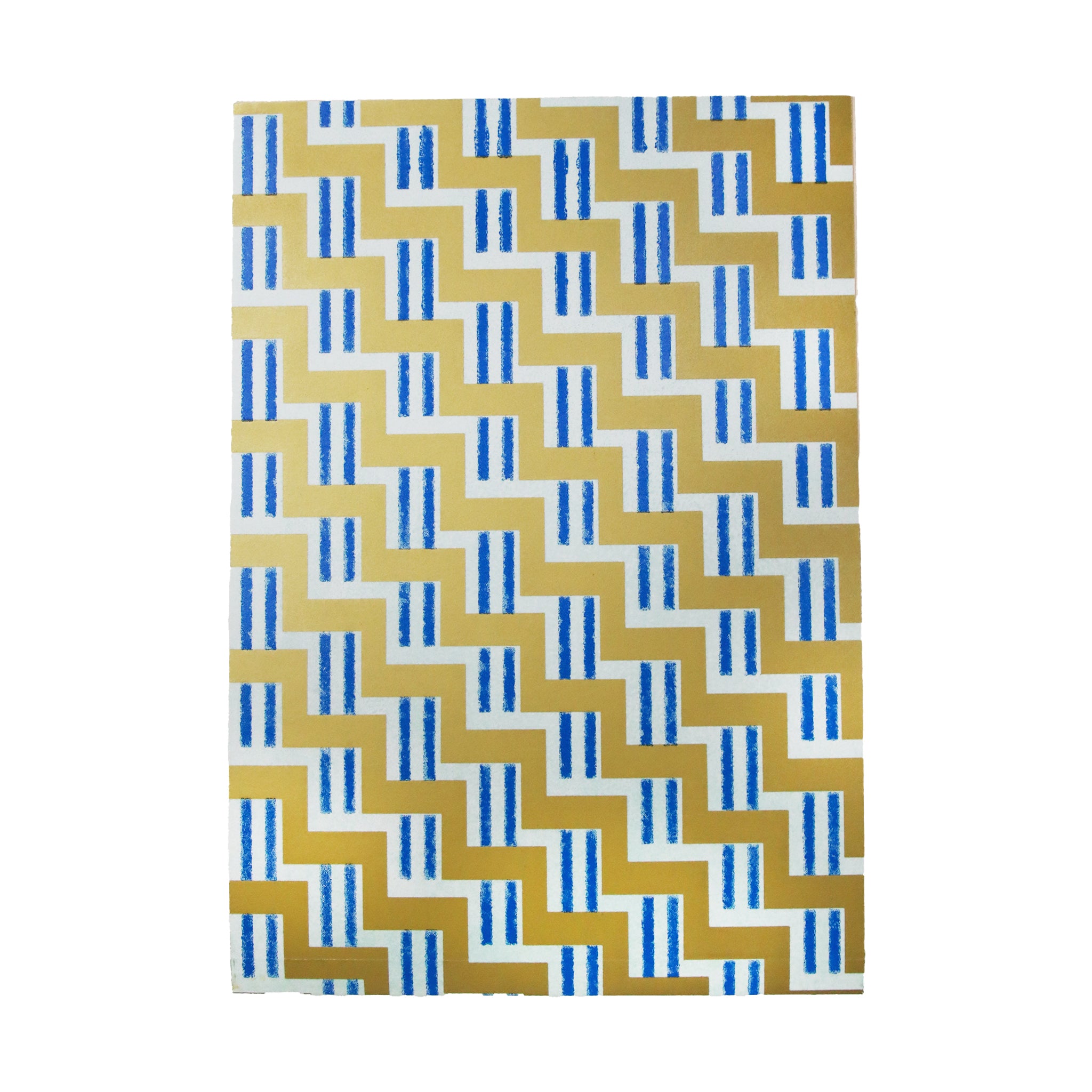 Wes Anderson レターペーパーノートパッド (Gold/Blue)