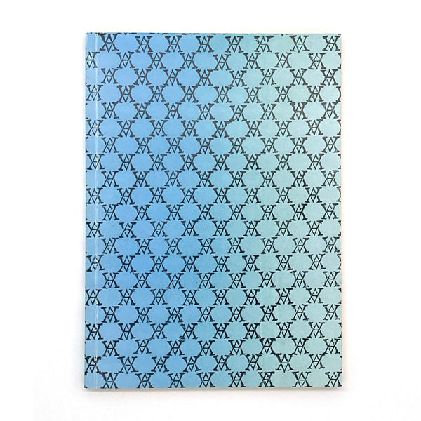 Black Monogram ミディアムノートブック(Blue)