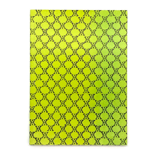 Black Monogram ミディアムノートブック(Lime)