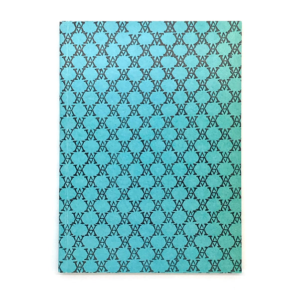 Black Monogram ミディアムノートブック(Bluegreen)