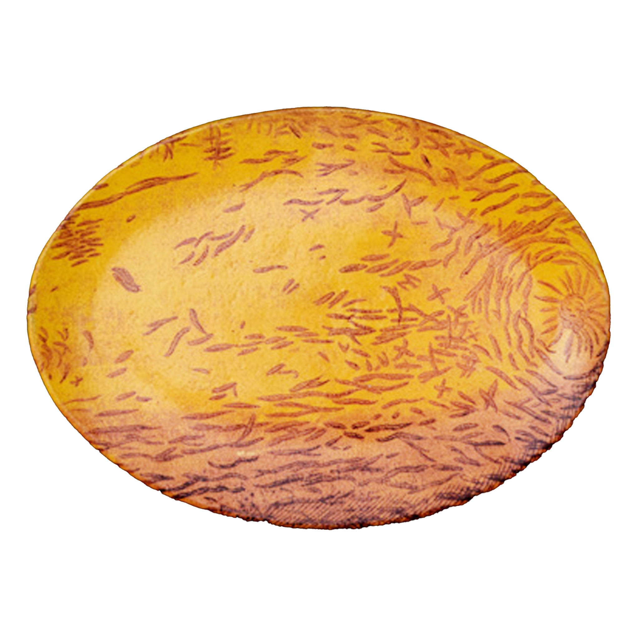 John Derian Yellow Melo Pepo プラッター 36cm