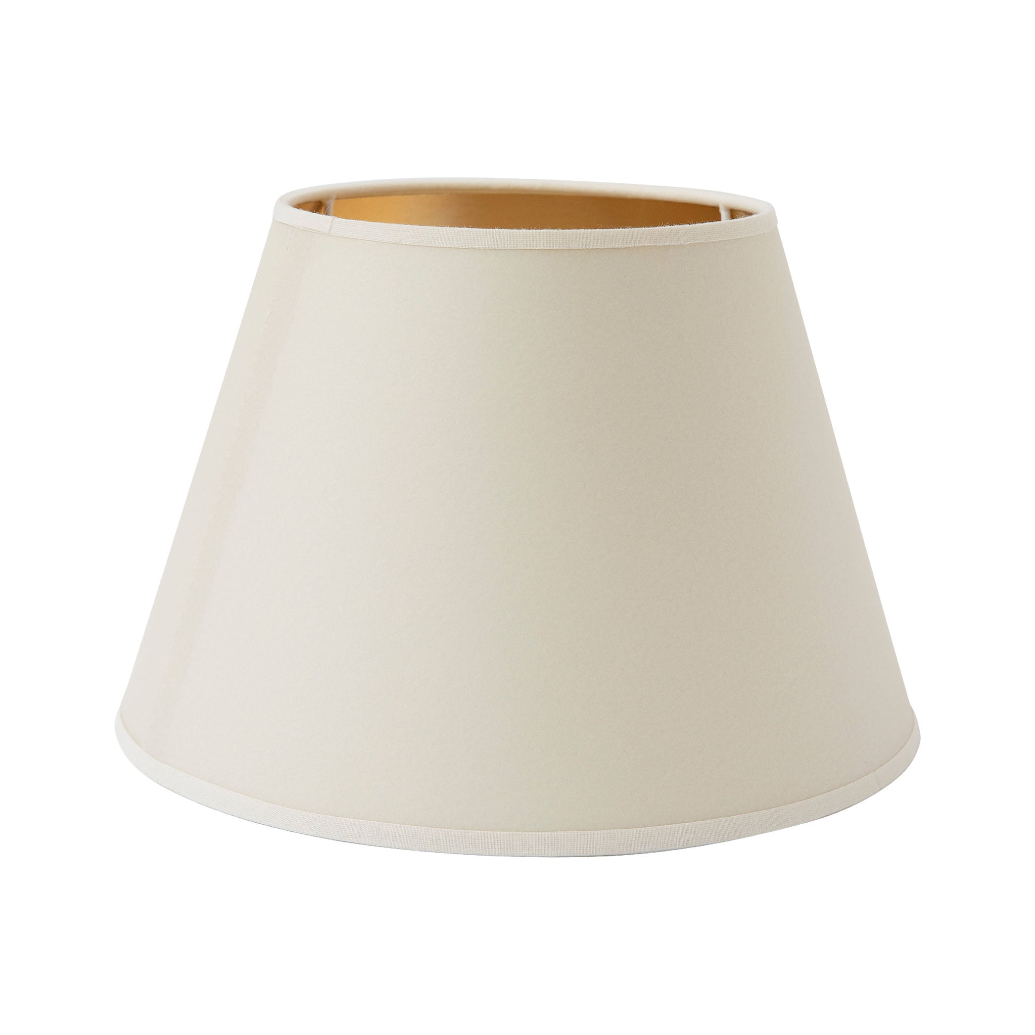 ランプシェード Off-white with Gold 25cm