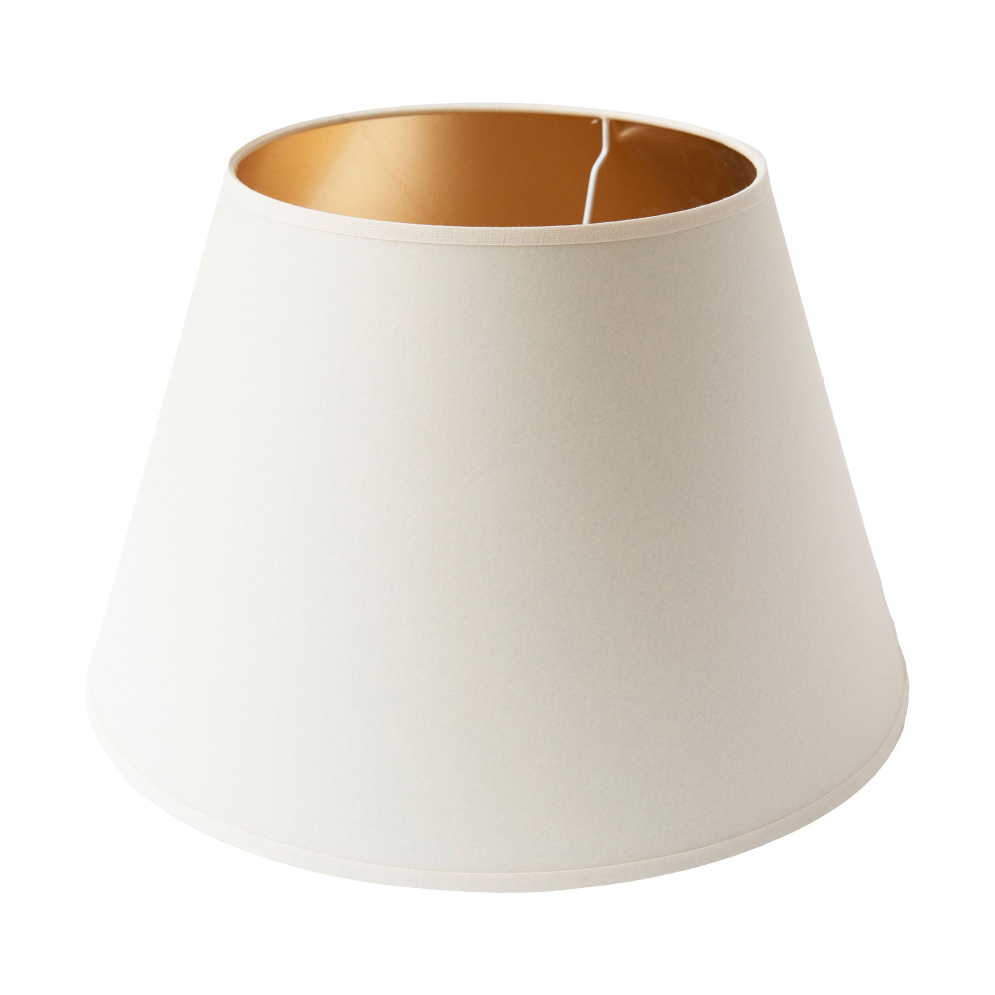 ランプシェード Off-white with Gold 35cm