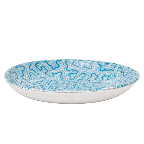 John Derian Corail bleu スーププレート