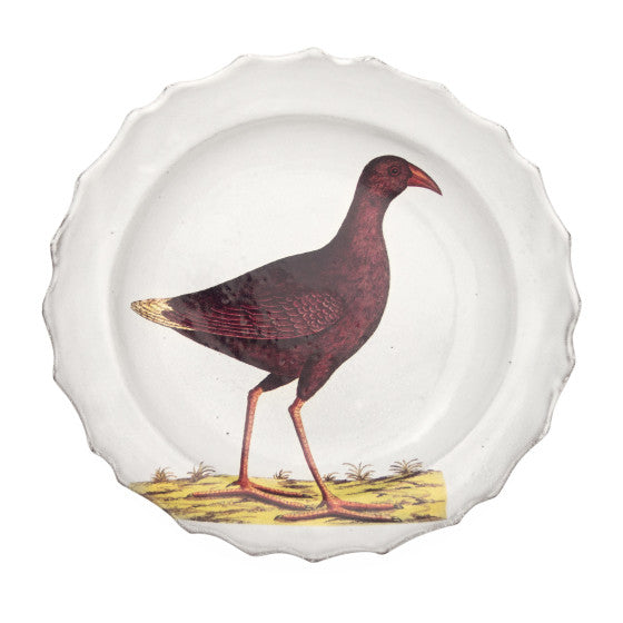 John Derian The Purple Bird スーププレート 25.5cm
