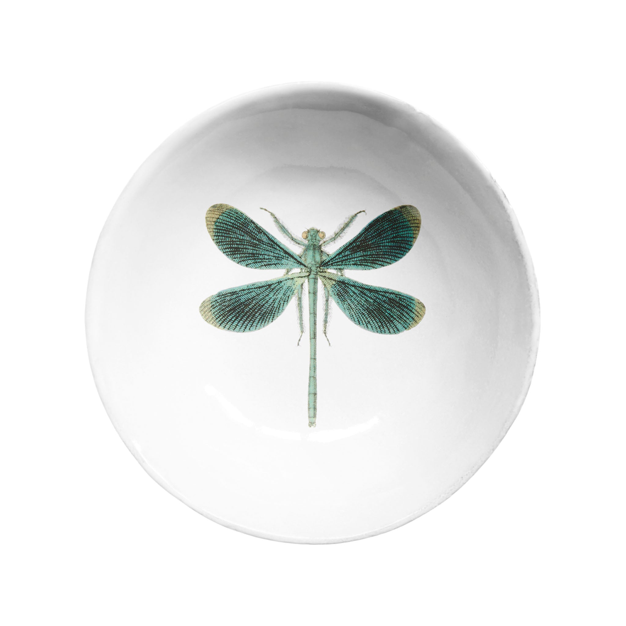 John Derian Dragonfly スモールスーププレート 16cm