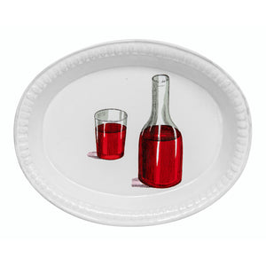 John Derian Red Wine Decanter and Glass スーププレート 21.5cm