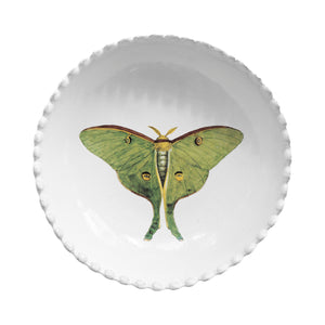 John Derian Eyed Green Butterfly スーププレート 21.5cm