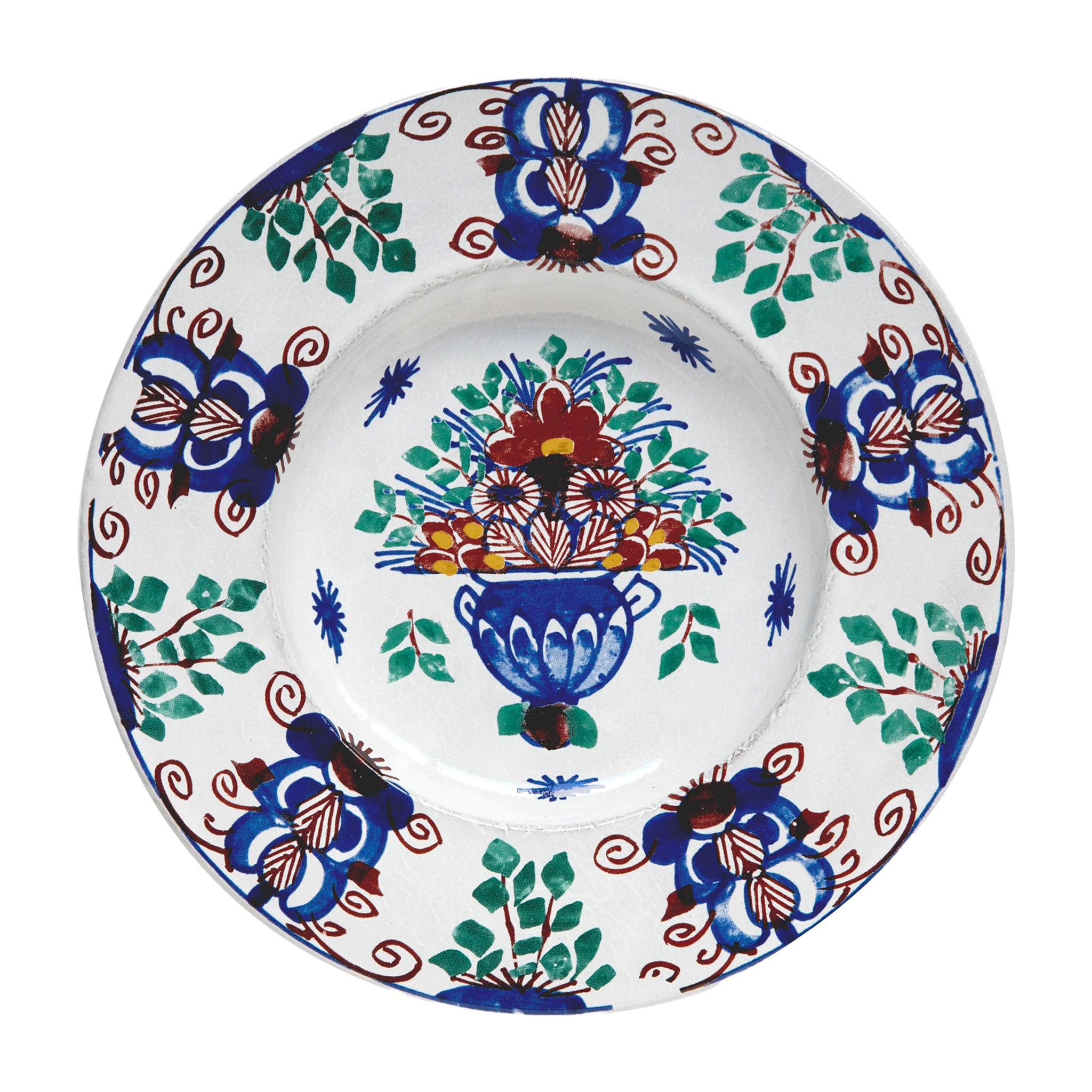 John Derian Dutch Peacock プレート 22.5cm