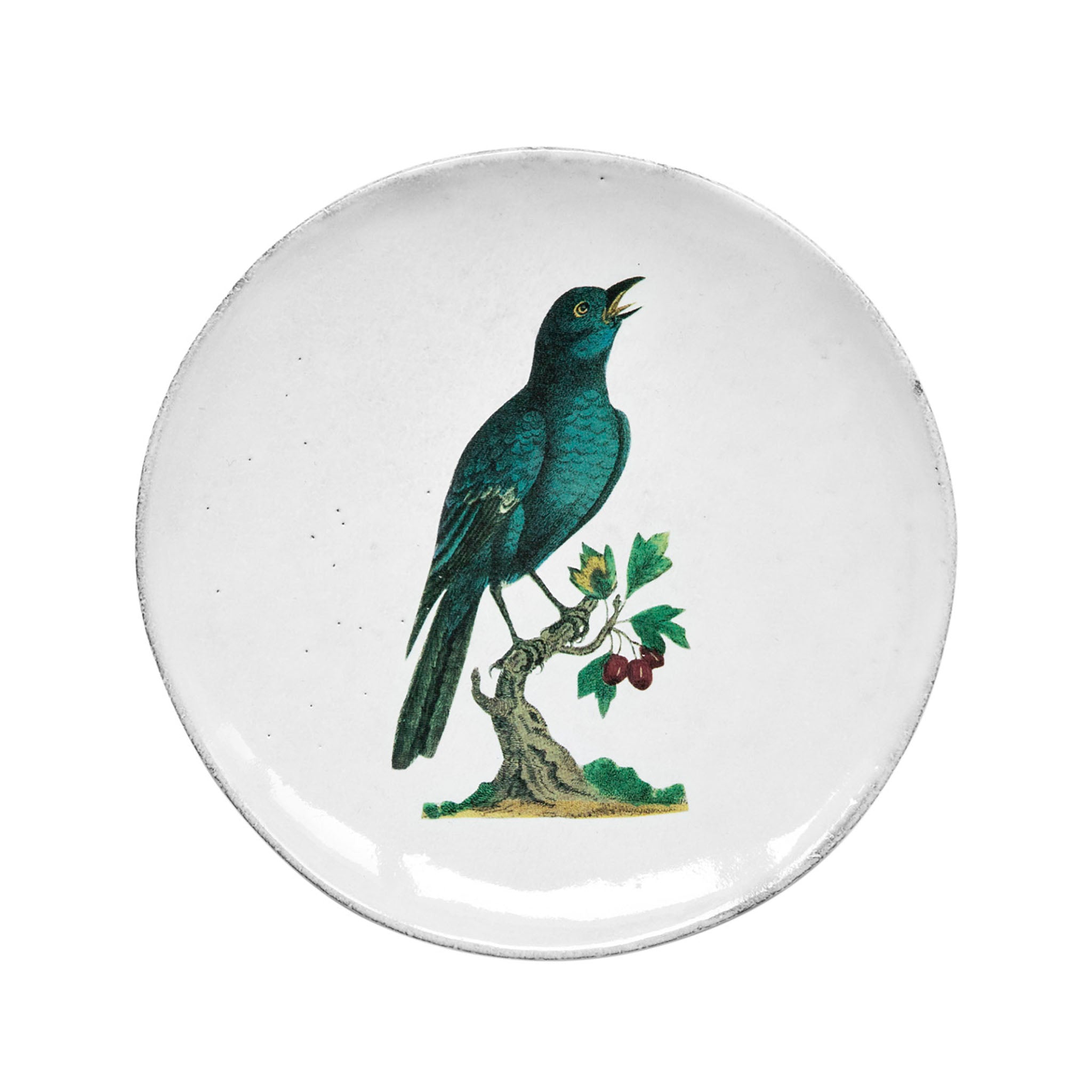 John Derian Blue Sparrow プレート 19cm