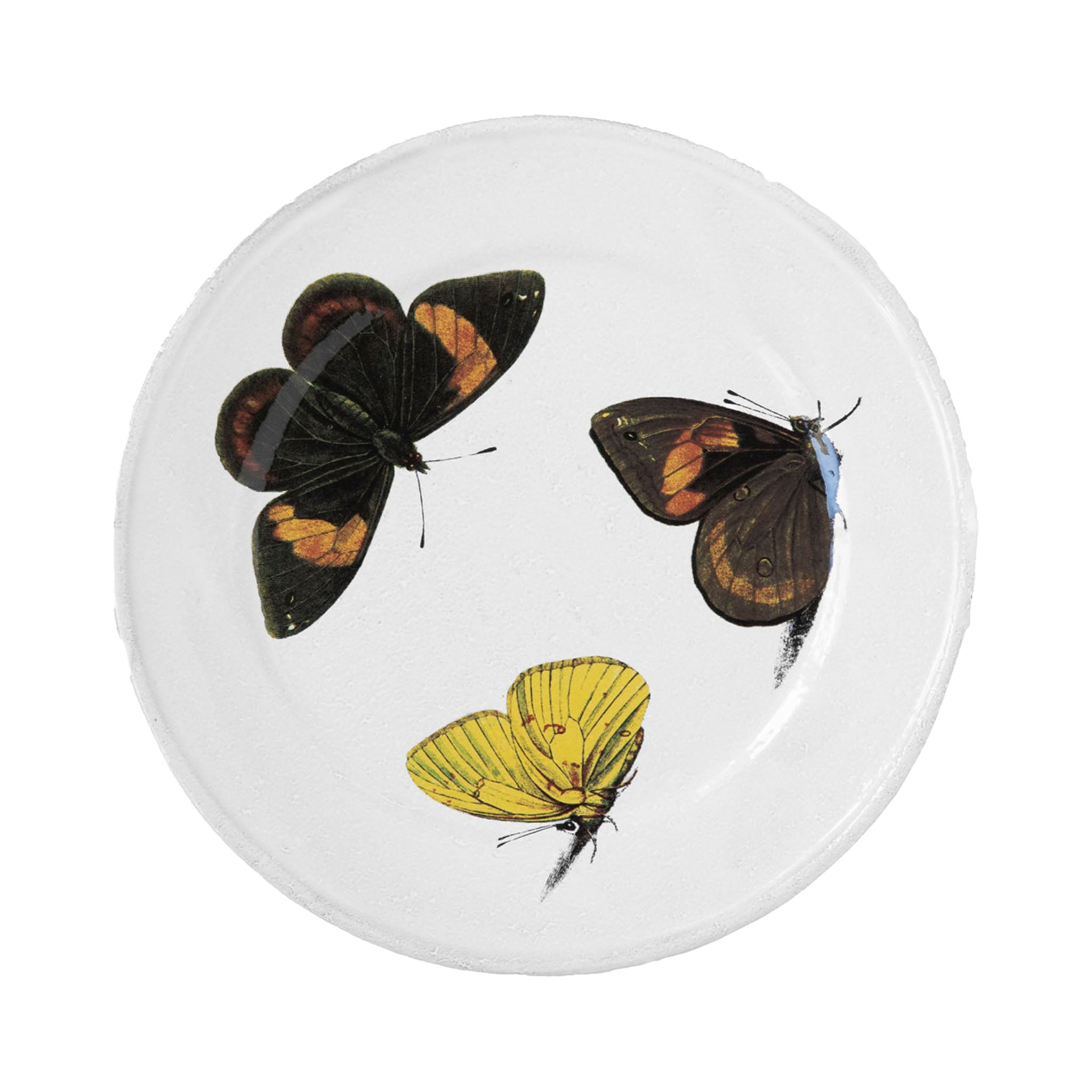 John Derian Three Butterflies ミディアムプレート 19cm