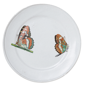 John Derian Two Landed Butterflies プレート 19cm