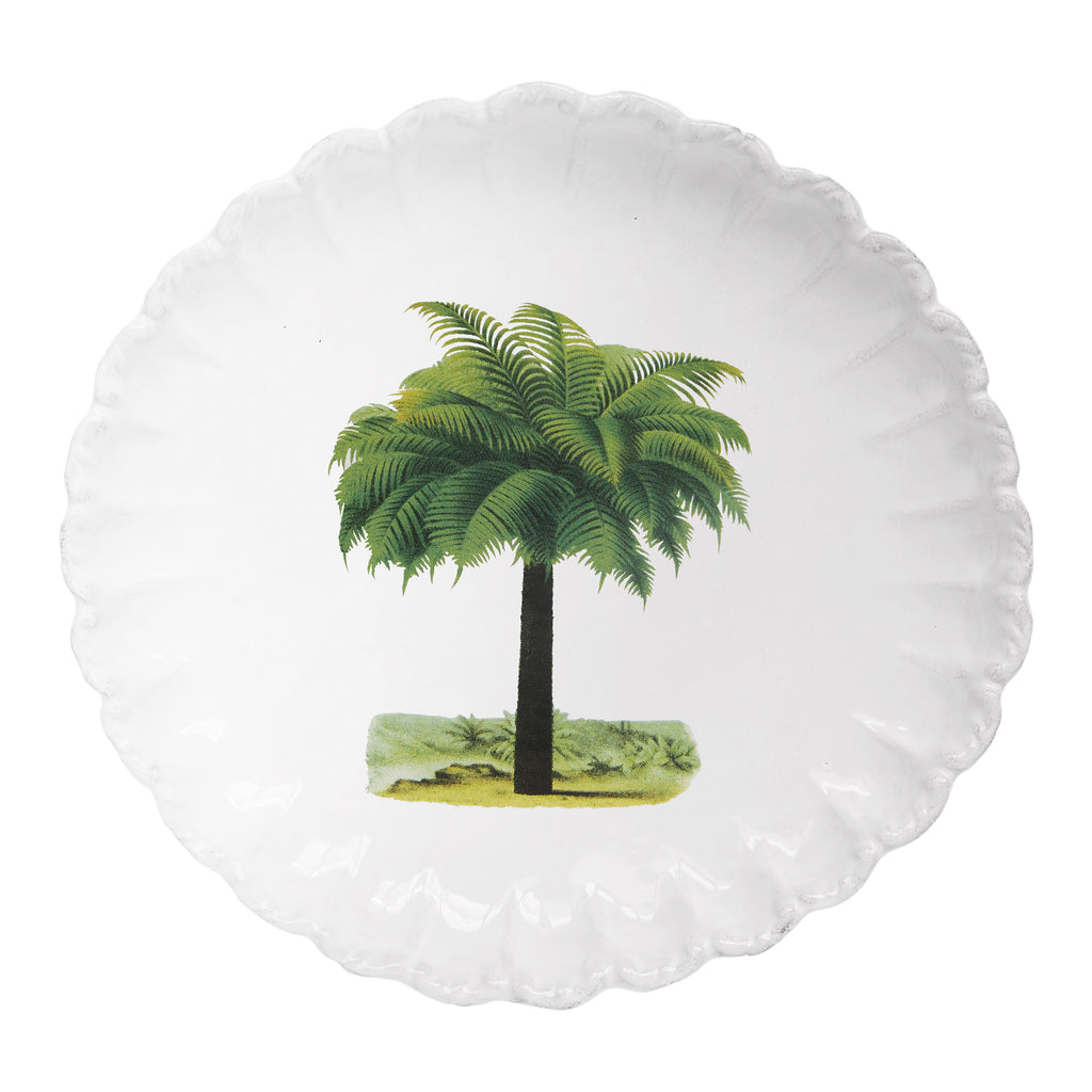 John Derian Palm Tree プレート 22.5cm