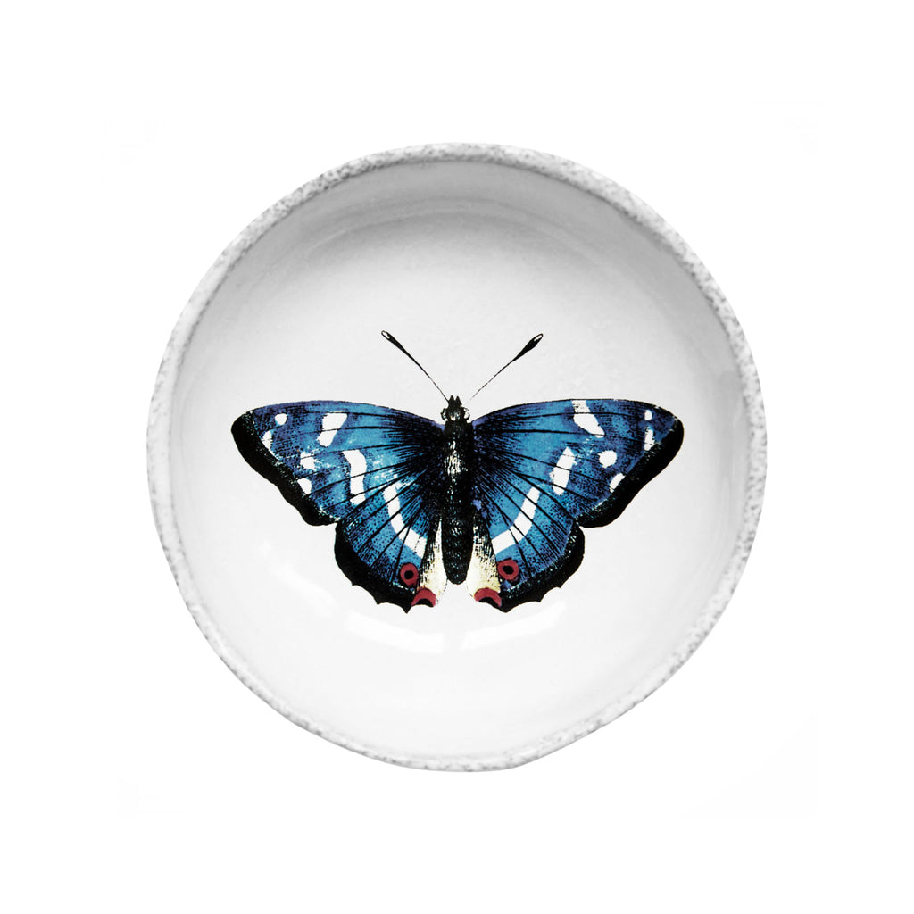 John Derian Dark Blue Butterfly ディッシュ 9.2cm