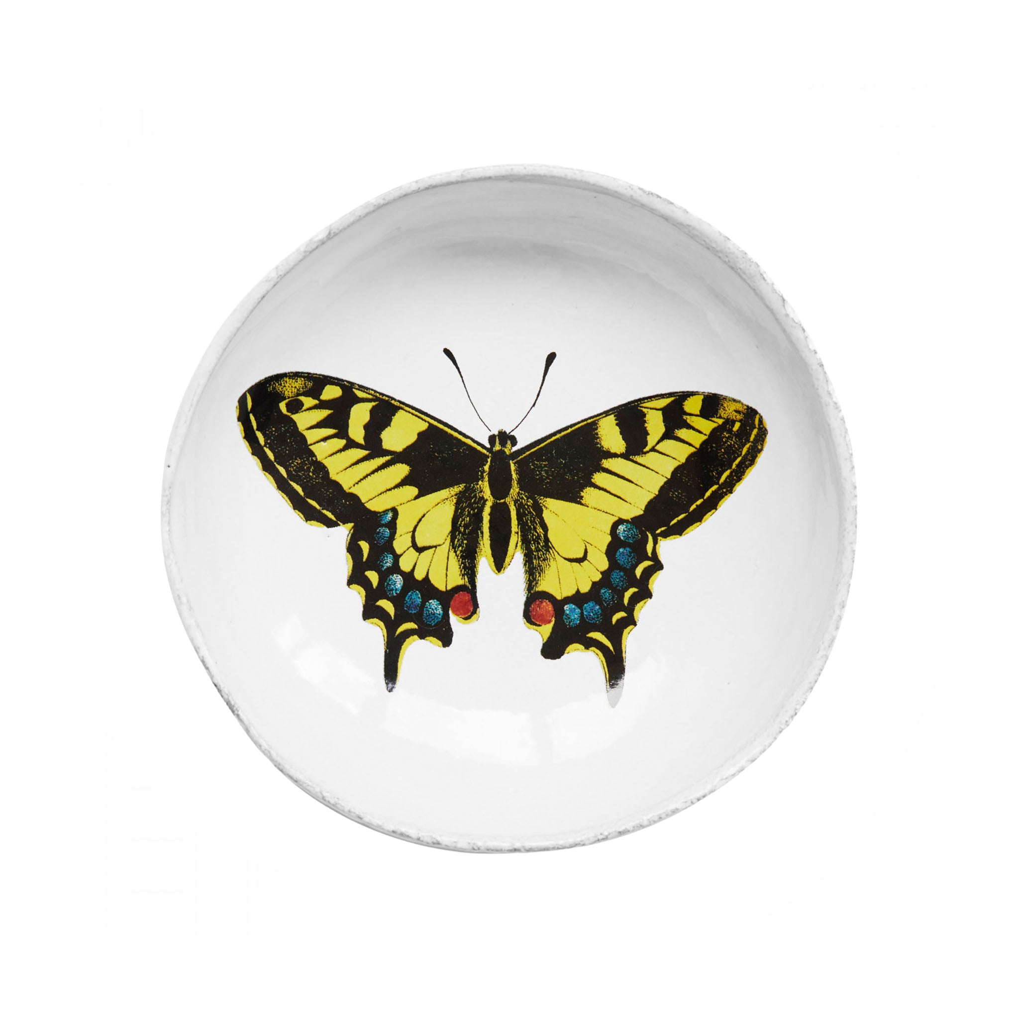 John Derian Yellow Butterfly スモールディッシュ 11cm