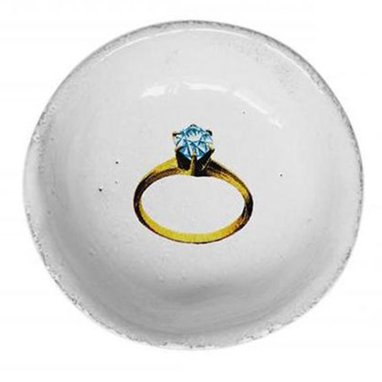 John Derian 指輪のディッシュ 7.2cm