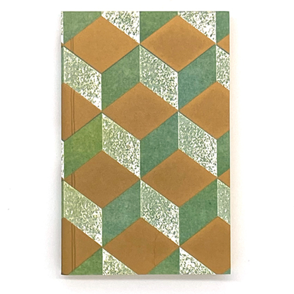 Small Note Book (Green×Gold)