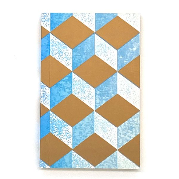 Small Note Book (Blue×Gold)