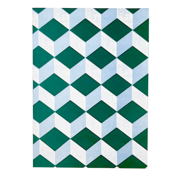 School Note Book (Light Blue×Green)