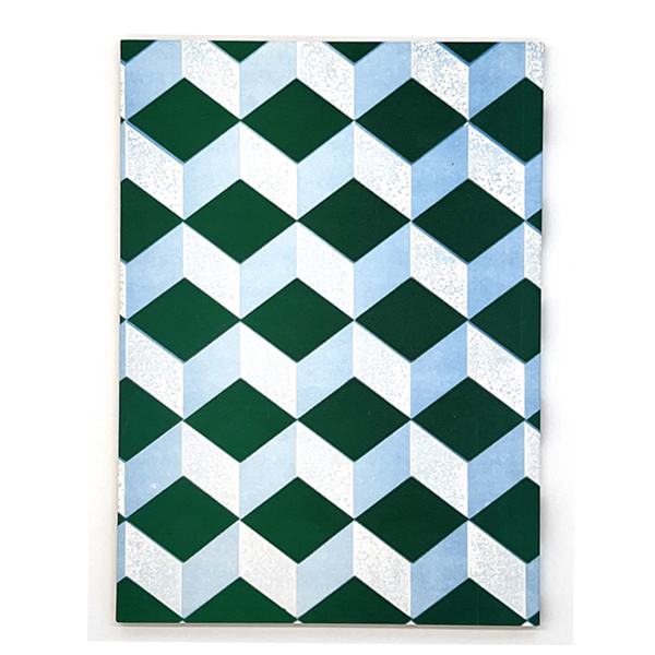 School Note Book (Light Blue×Green)