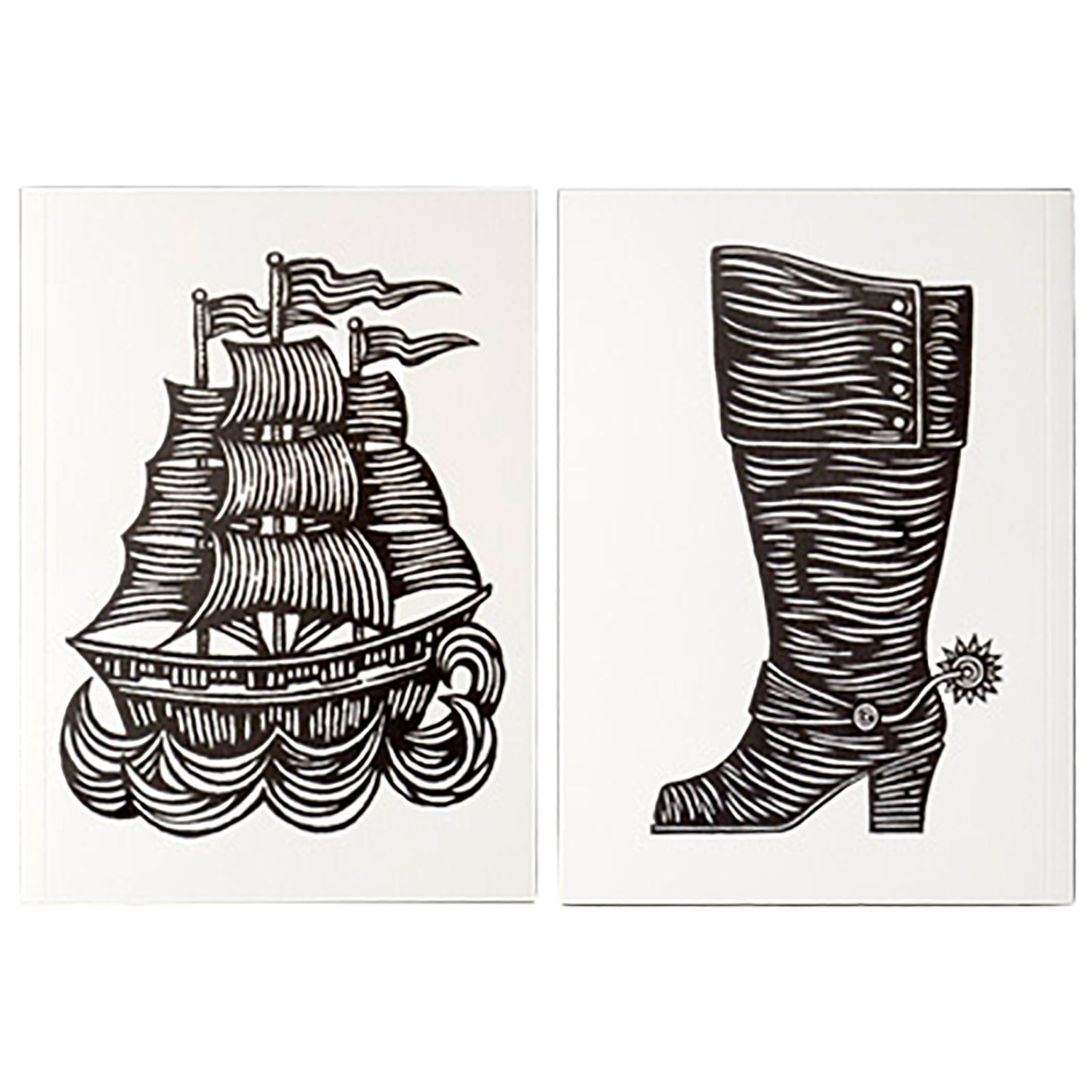 Patch Ship and Boot ノートブック