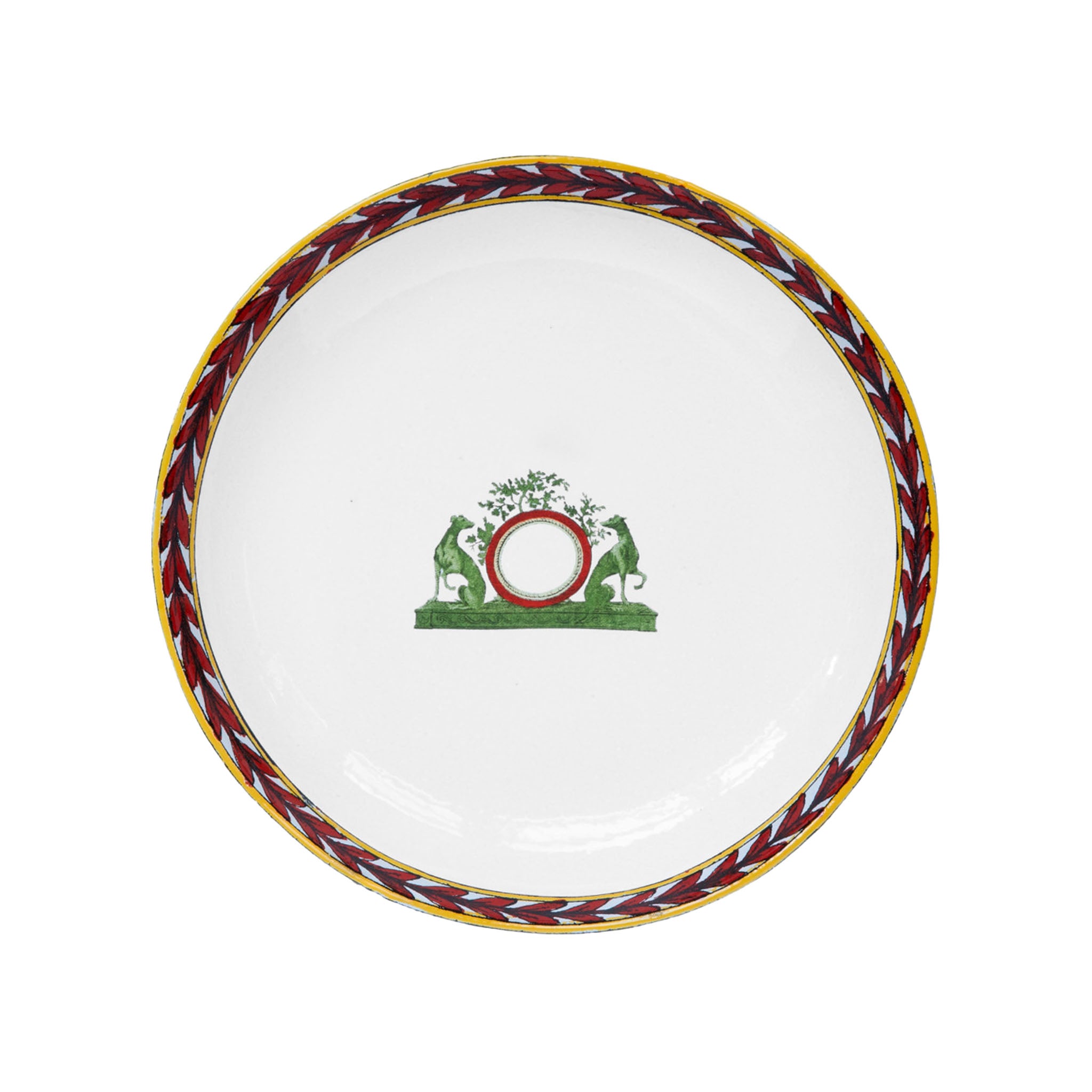 John Derian Dogs Coat of Arms スモールプレート 17.5cm