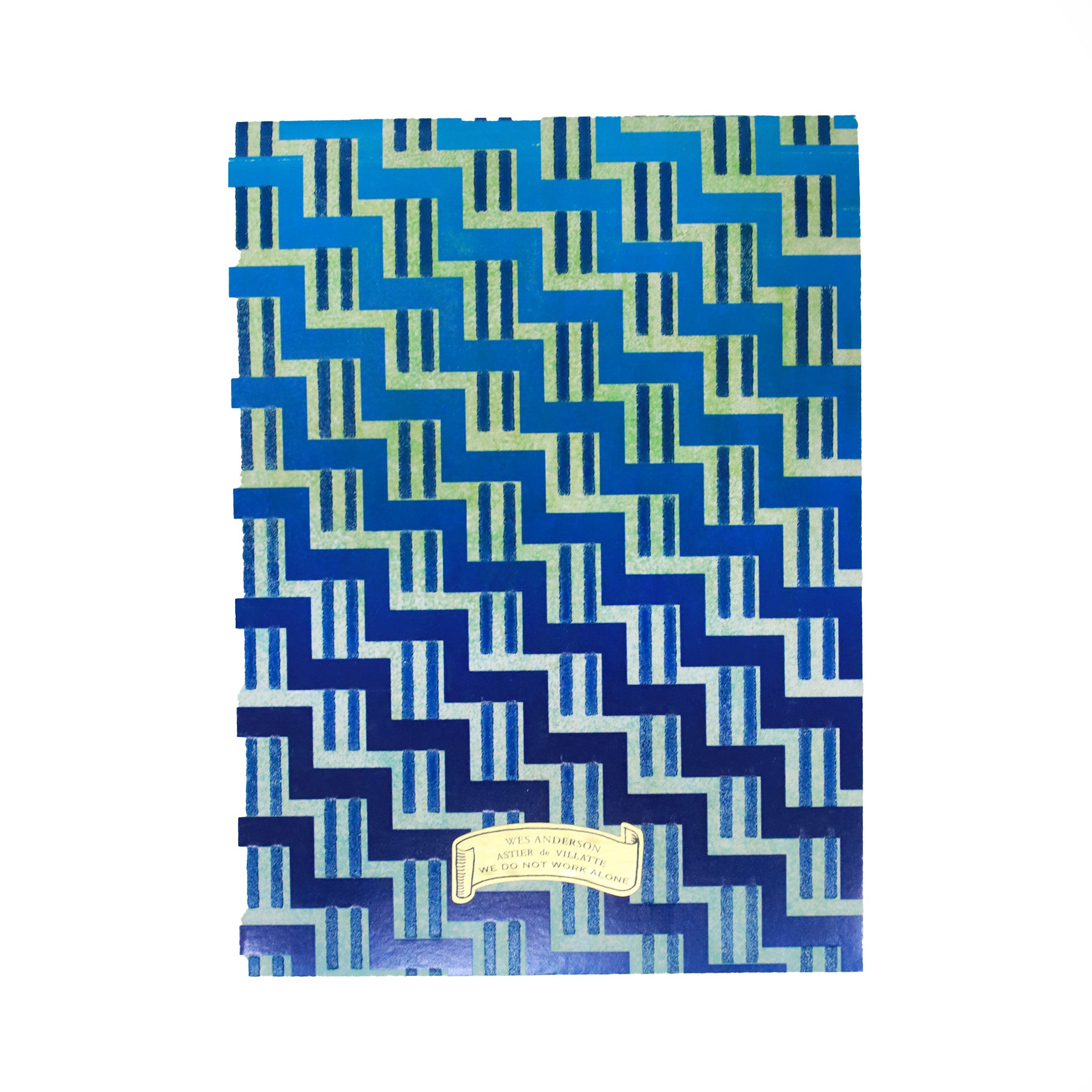 Wes Anderson レターペーパーノートパッド (Blue)