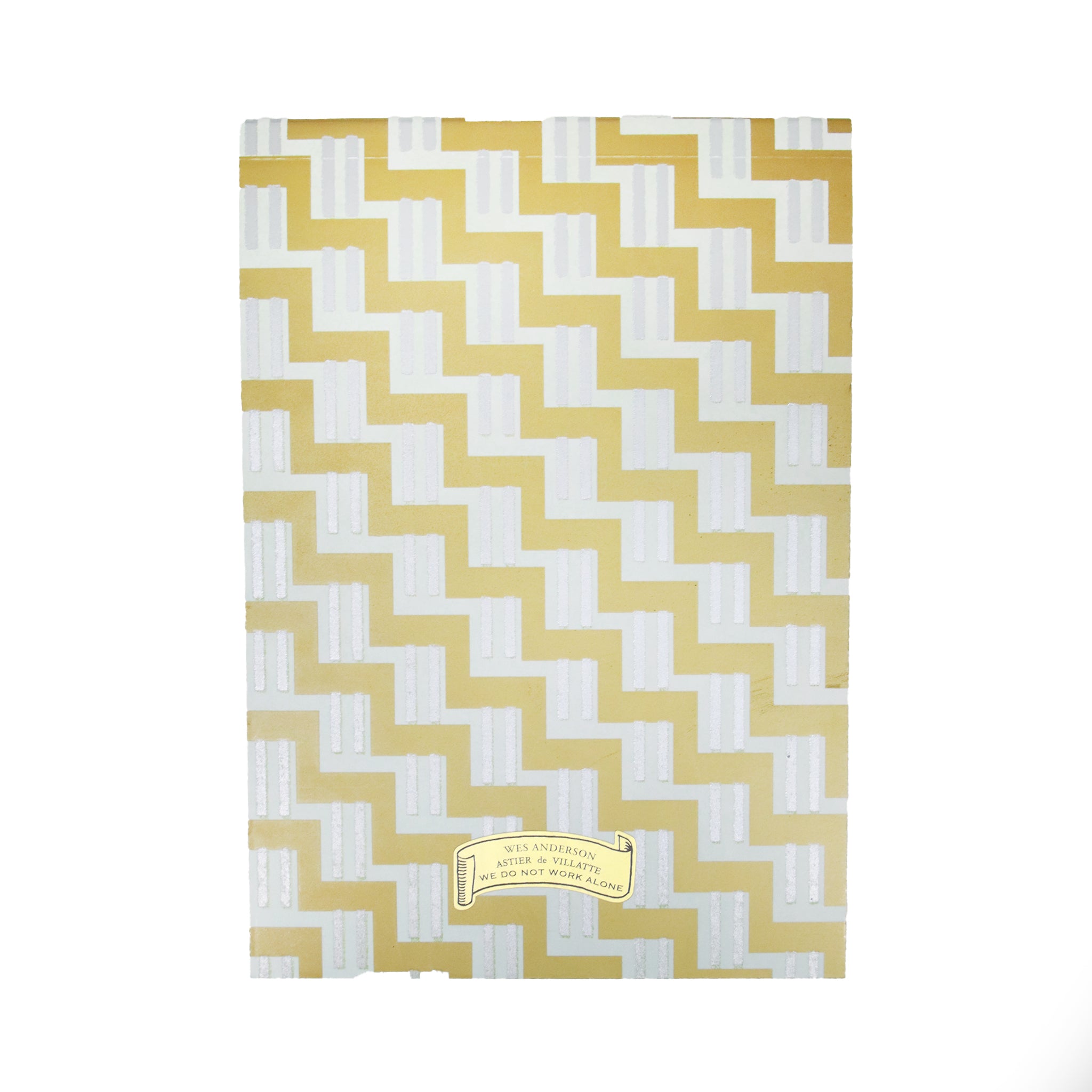 Wes Anderson レターペーパーノートパッド (Gold)