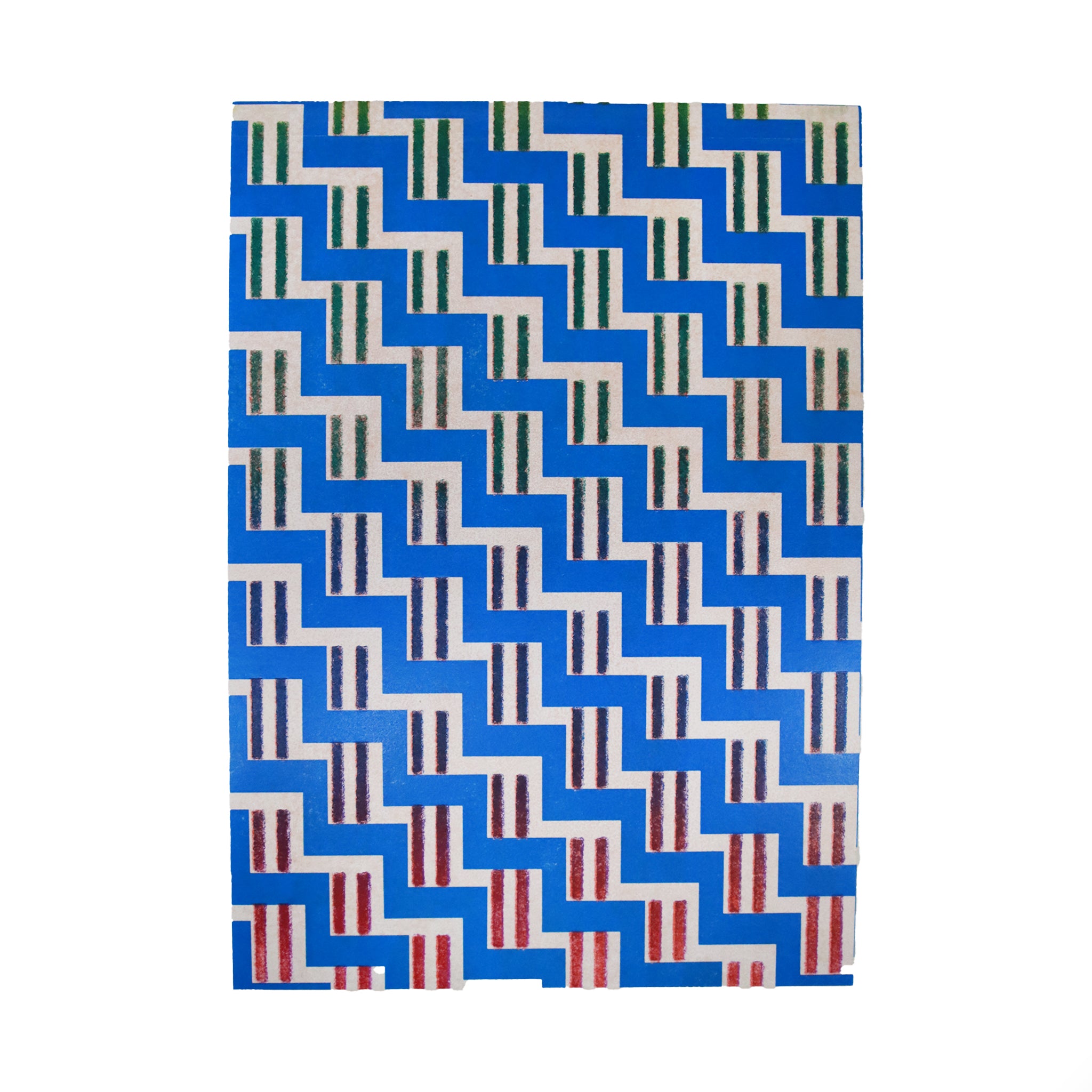 Wes Anderson レターペーパーノートパッド (Blue/Red)
