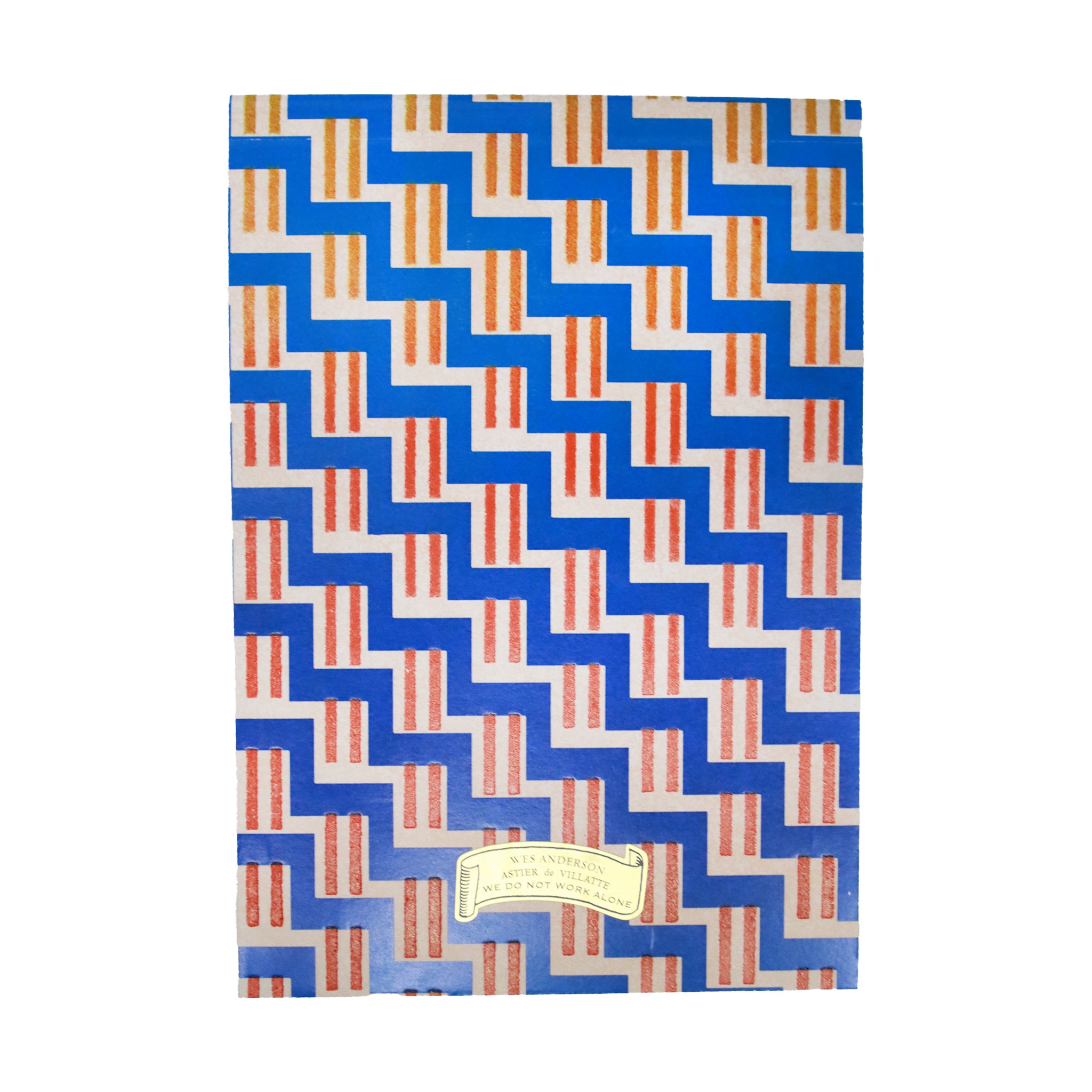 Wes Anderson レターペーパーノートパッド (Blue/Red)