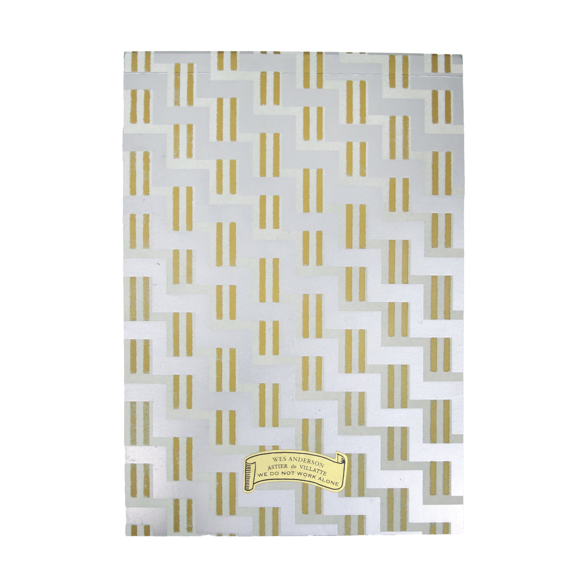 Wes Anderson レターペーパーノートパッド (Silver)