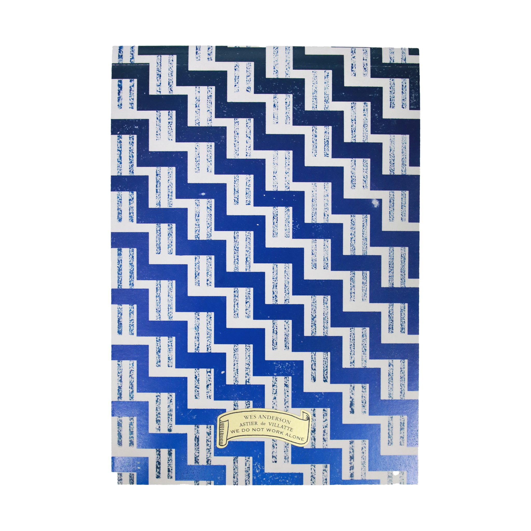Wes Anderson レターペーパーノートパッド (Blue)
