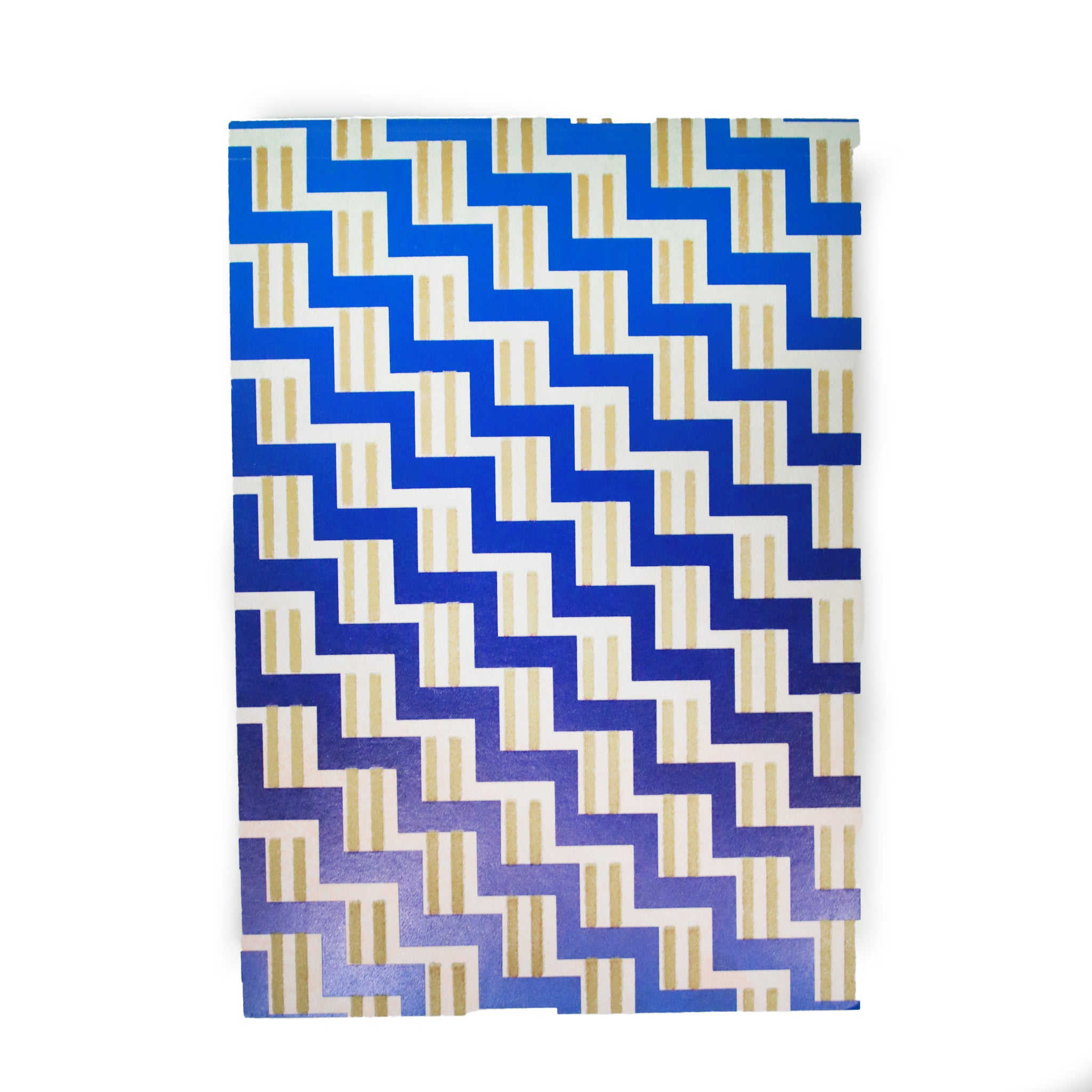 Wes Anderson レターペーパーノートパッド (Blue/Gold)