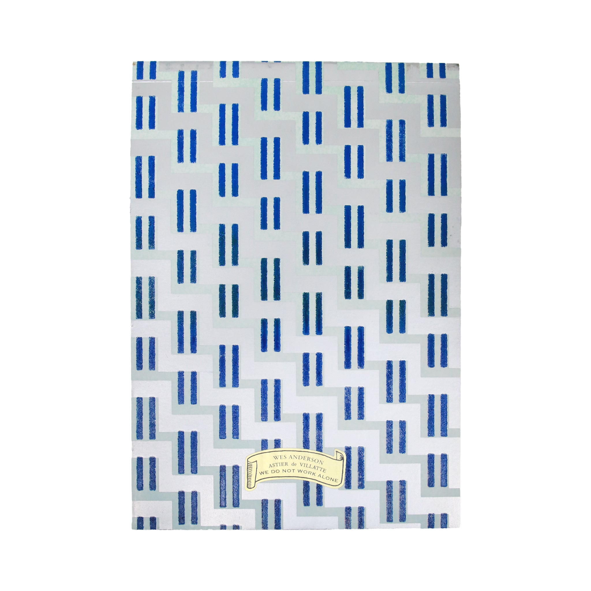 Wes Anderson レターペーパーノートパッド (Silver/Blue)