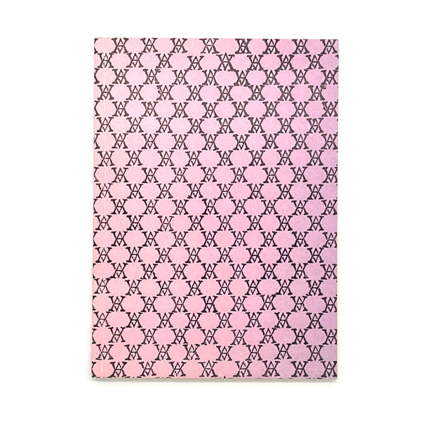 Black Monogram ミディアムノートブック(Pink)