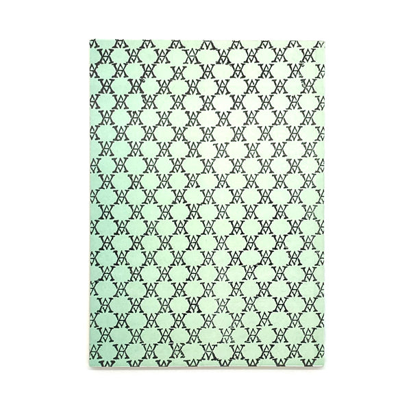 Black Monogram ミディアムノートブック(Pele Green)