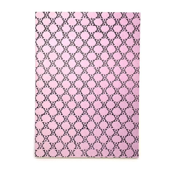Black Monogram ミディアムノートブック(Purple)