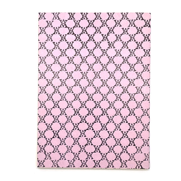 Black Monogram ミディアムノートブック(Purple)